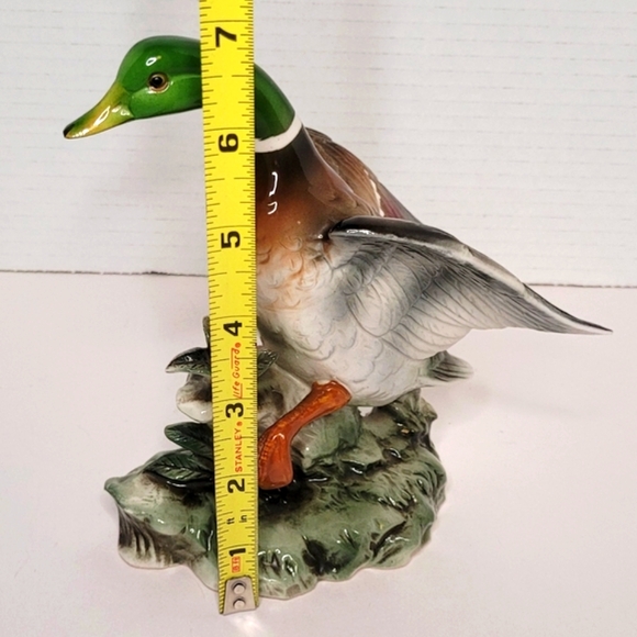 Bird Collection by JSC Mallard Duck 129 Vintage Statue Japan Shafford Excellent - Picture 10 of 13